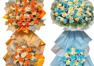 Shop hoa khai trương đường Cộng Hòa