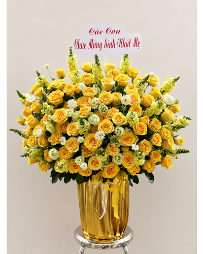 Mẫu Hoa Sinh Nhật-HSN09