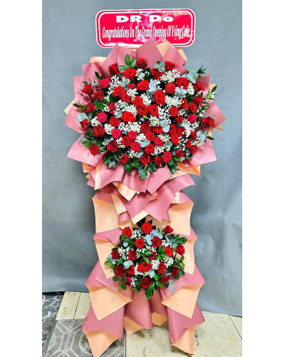 Mẫu Hoa Khai Trương 