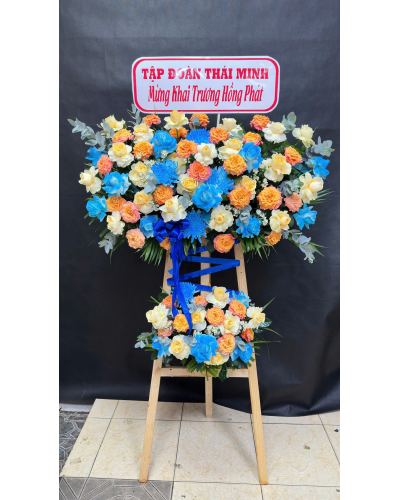 Mẫu Hoa Khai Trương 