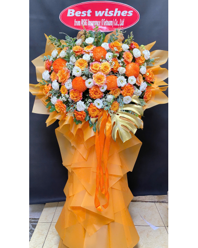 Mẫu Hoa Khai Trương 