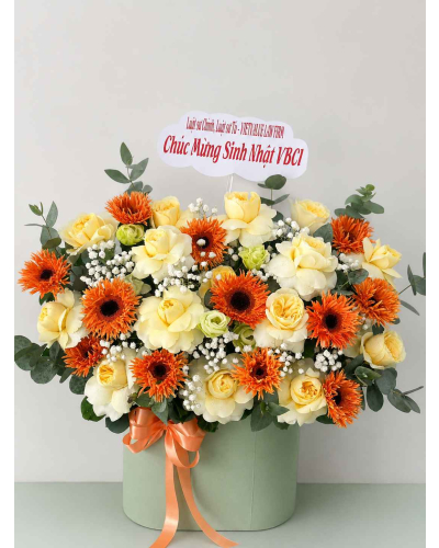 Hoa Sinh Nhật Bình An - HSN08
