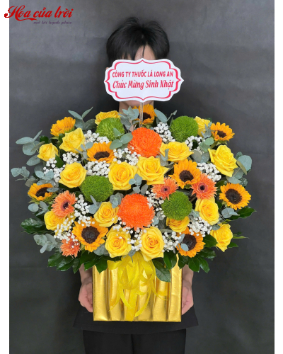 Hoa Sinh Nhật Sắc Màu - HSN54