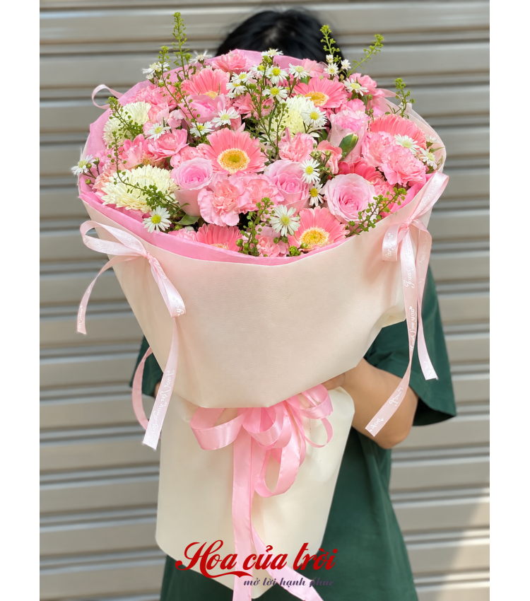 Bó Hoa Nắng Mai-HNL35