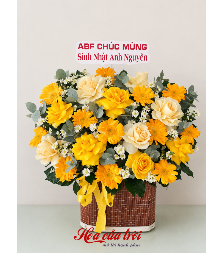 Bó Hoa Tươi Vui-HNL53