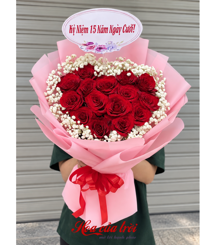 Bó Hoa Thanh Lịch-HNL21