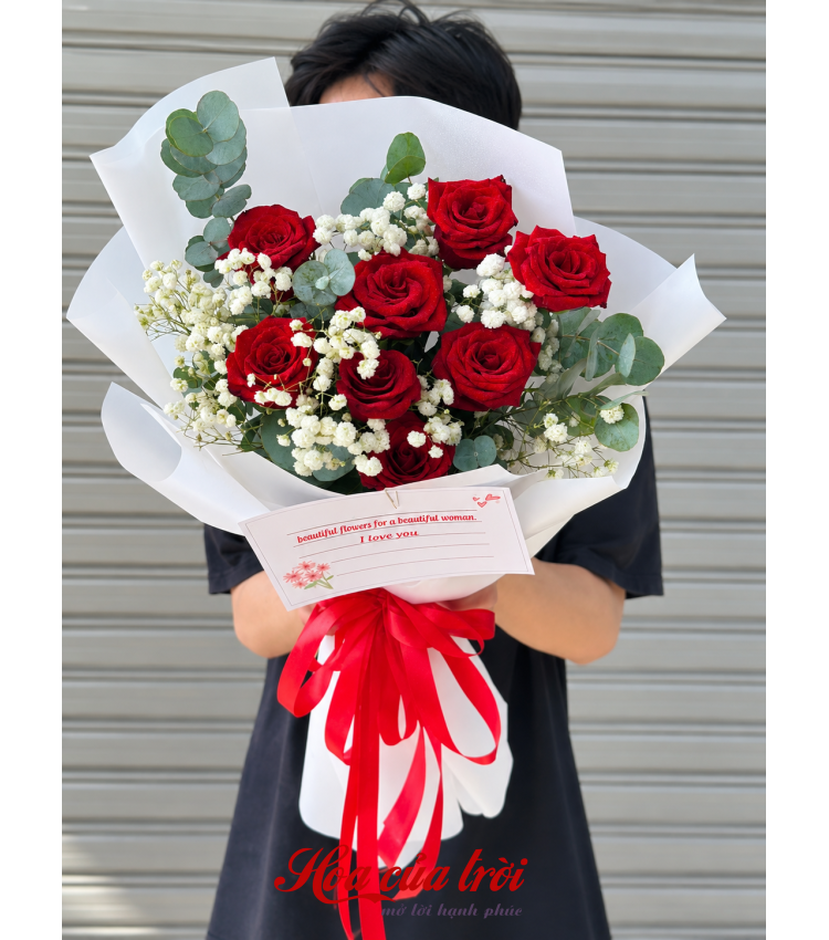 Bó Hoa Nắng Hồng-HB103