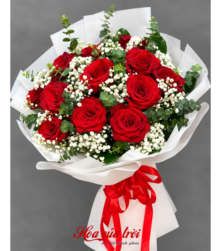 Bó Hoa Thắm Sắc-HB114