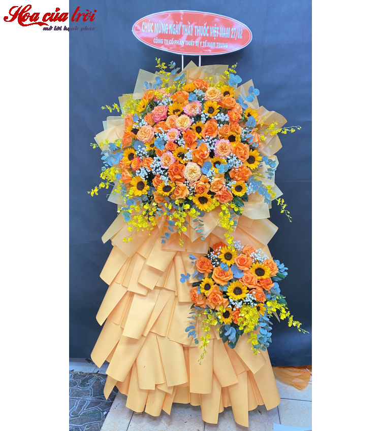 Hoa khai trương cộng hòa HKT060