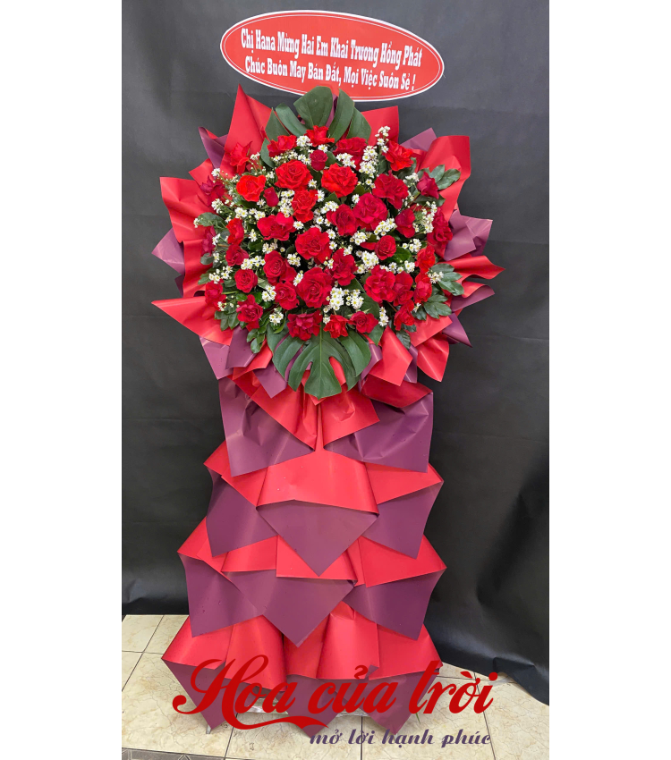 Hoa khai trương quận tân bình HKT042