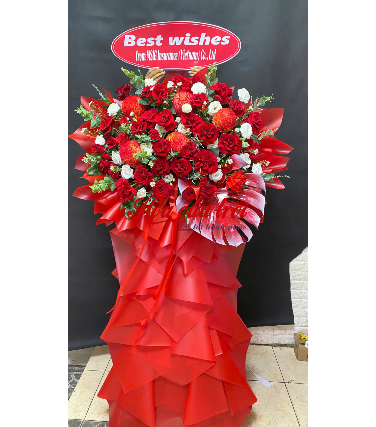  Hoa khai trương tân sơn nhÌ HKT45