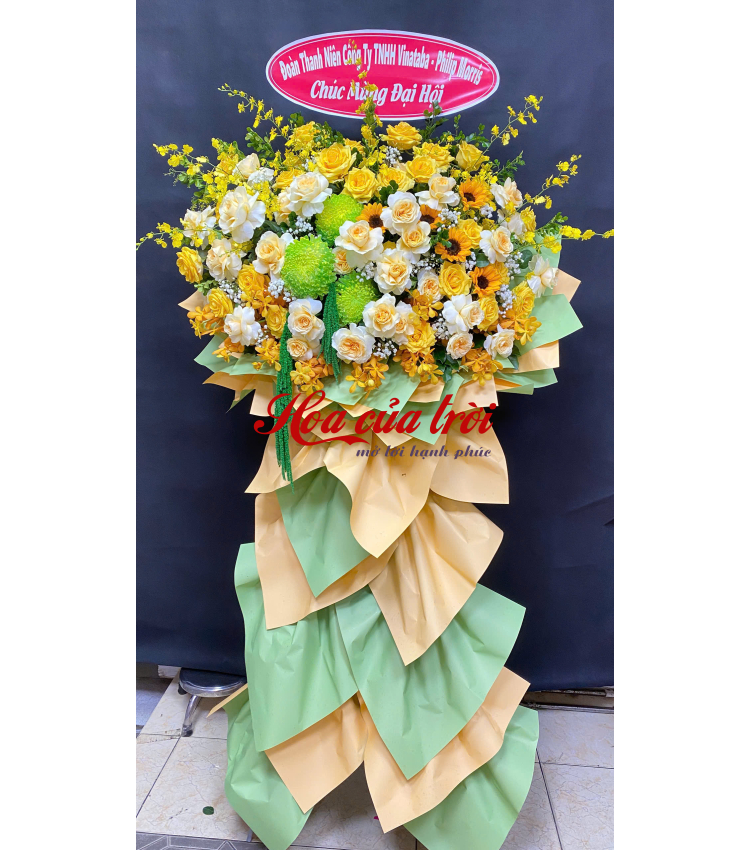 Hoa khai trương quận tân phú HKT033