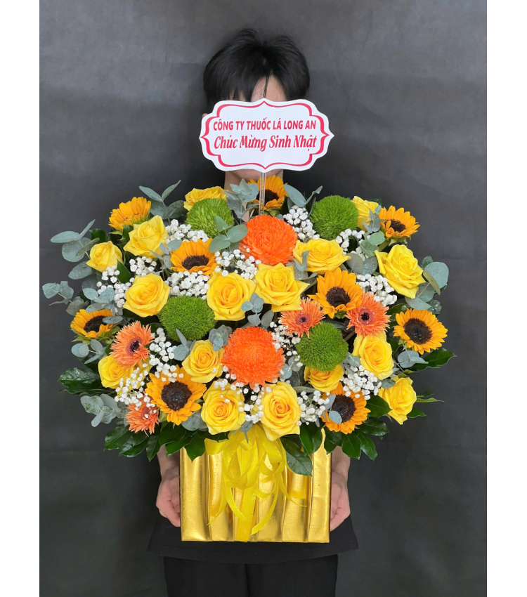 Hoa Sinh Nhật Sắc Màu - HSN54